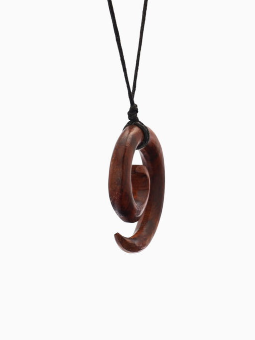 Кулон «Спираль», дерево соно