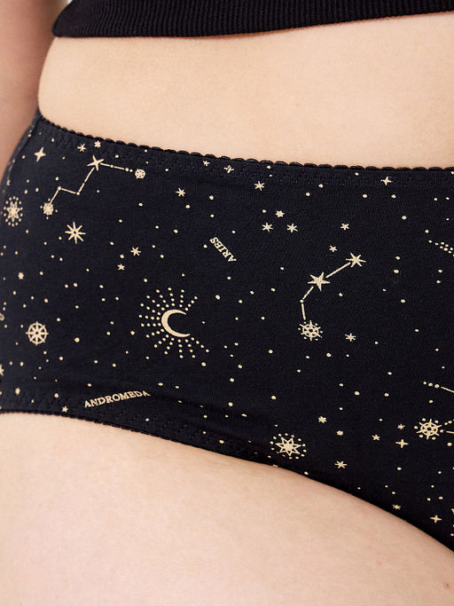 Цена за 2 штуки! Трусы макси женские черные с высокой посадкой - Mark formelle фото 5