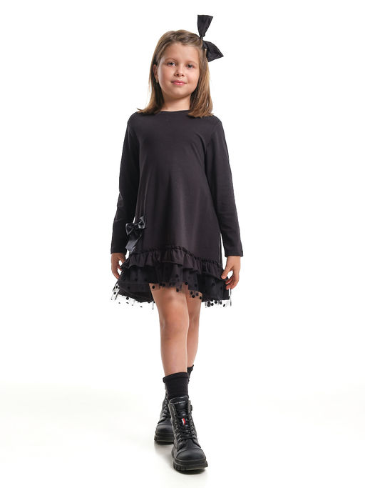 Платье нарядное для новогодних праздников и утренников UD 8055 черный - Mini maxi фото 7