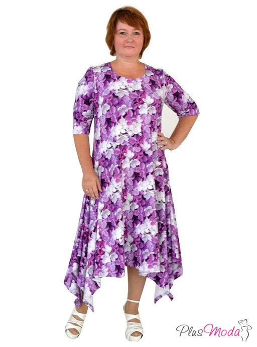 Платье Модель №320 размеры 50-80 - Plusmoda фото 2