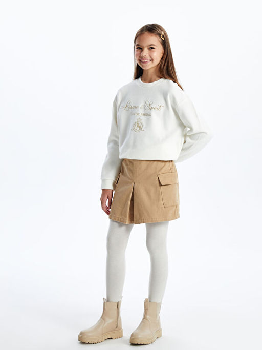 Beli Lastikli K?z ?ocuk Kargo ?ort Etek - Waikiki фото 4