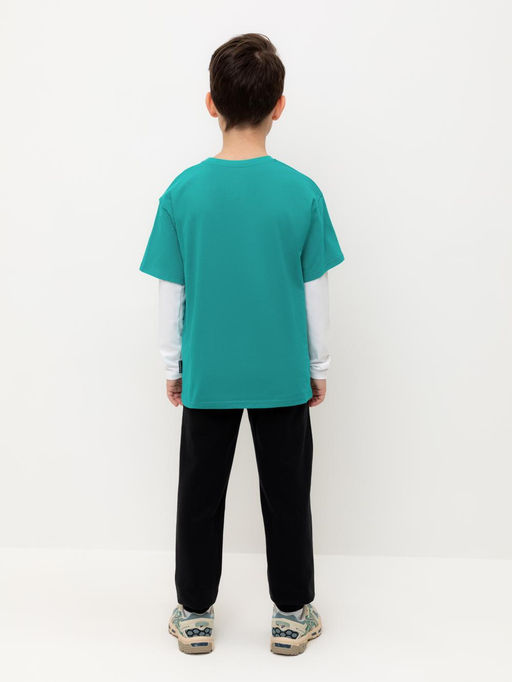 КР 400583-1/черный брюки для мал