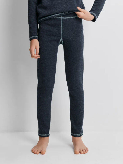 ACOOLA / Брюки детские Rigeler_Thermowear темно-синий термобелье фото 2