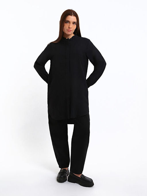 Hakim Yaka Kad?n G?mlek Tunik