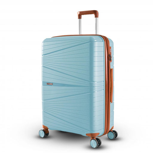 Набор из 3-х чемоданов с расширением 23103 Голубой - Mironpan фото 2