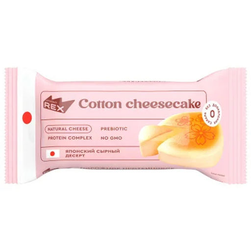 Пирожное протеиновое ХЛОПКОВЫЙ ЧИЗКЕЙК, 40 г