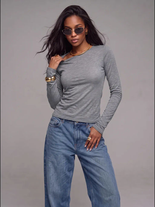 лонгслив паутинка полупрозрачный , 95% хлопок. 5% лайкра - Knitka wear фото 79
