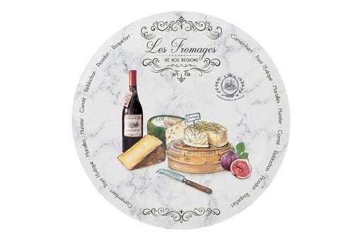 Набор закусочных тарелок Fromage (цветной), 19 см, 4 шт - Easy life фото 6