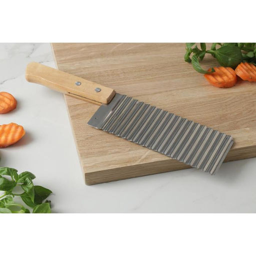 Цена за 2 шт. Нож для фигурной резки Доляна, 27×6 см, бежевый