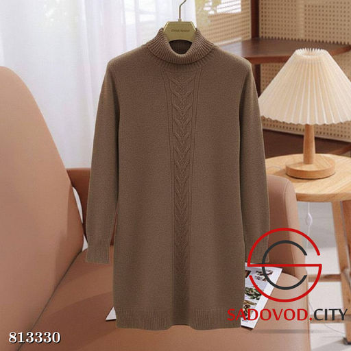 Платье женское однотонное