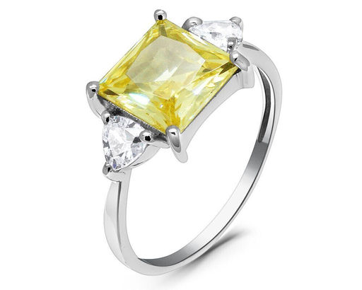 Кольцо из серебра крайола циркон, Санторини