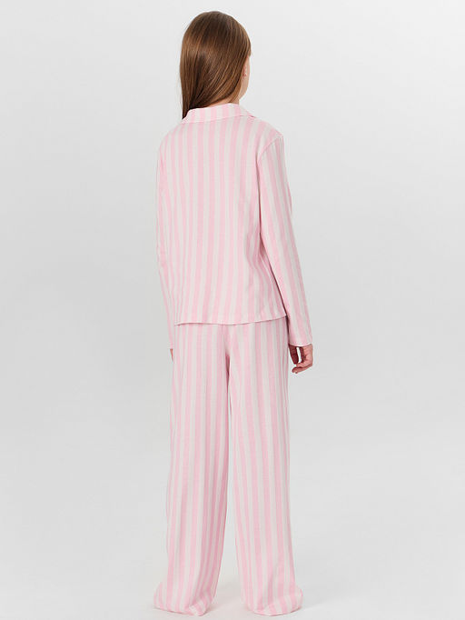 КОМПЛЕКТ ДЛЯ ДЕВОЧЕК (РУБАШКА, БРЮКИ)