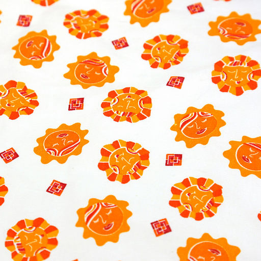 "Солнечная" Скатерть 120х145см, длина стола до 105см, на 4 персоны, хлопок "Премиум" 186г/м2, "Домашняя мода" (Россия)