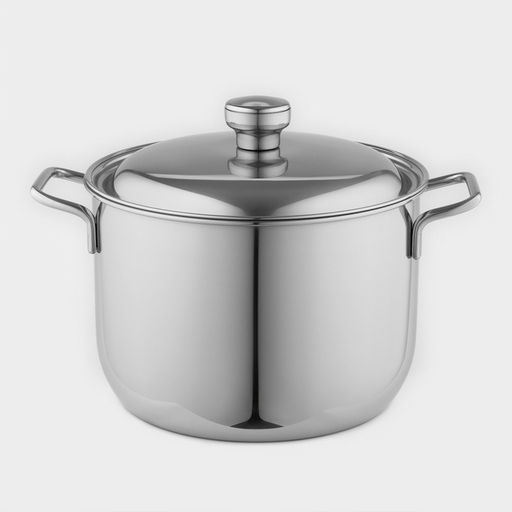 Кастрюля Amet «Классика», 4 л, d=20 см, с крышкой, нержавеющая сталь, хромированная