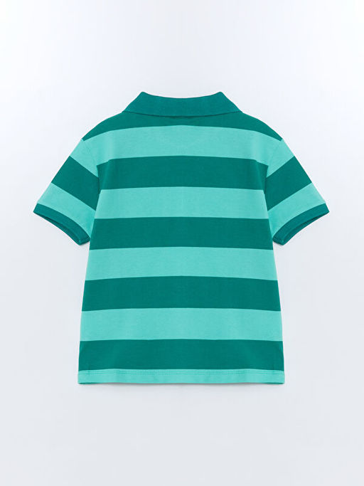 Polo Yaka ?izgili Erkek ?ocuk Ti??rt