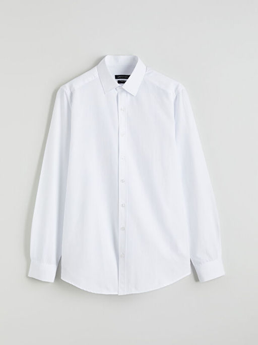 Slim Fit Uzun Kollu Erkek G?mlek