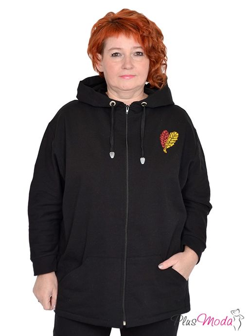 Толстовка Модель №1174 размеры 44-84 - Plusmoda фото 2