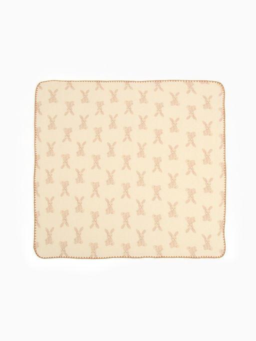 Плед «Этель. Зайчонок», 100×100 см, муслин двухслойный