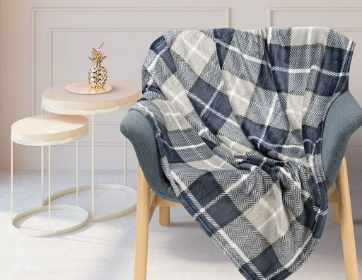 Покрывало-плед Рич фланель-микрофибра 150*200 см. - Лен поволжья фото 2