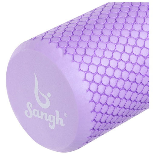 Ролик массажный Sangh, 30×9 см, цвет фиолетовый