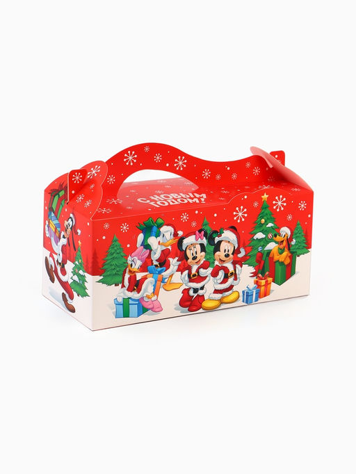 Цена за 4 шт. Коробка складная Уютный Новый год, 23 ? 9 ? 22.5 см