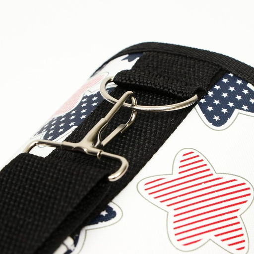 Сумка - переноска для животных Звездочки, каркасная, размер L, 53 х 21 х 29 см - Пижон фото 5