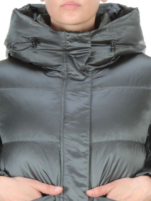 9106 AQUAMARINE Пальто зимнее женское FLOWEROVE (200 гр. холлофайбера) - Fashion фото 12