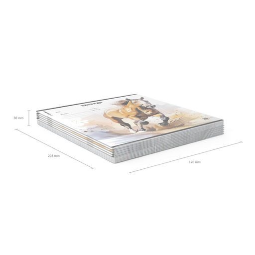 АКЦИЯ Цена за 10 шт. Тетрадь школьная ученическая ErichKrause Wild Mane, 18 листов, линейка (в плёнке по 10 шт.)_MIX-PACK  фото 11