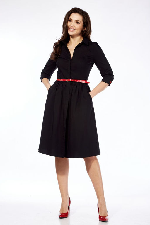 Платье INVITE 4083 черный дизайн - Mira fashion фото 224