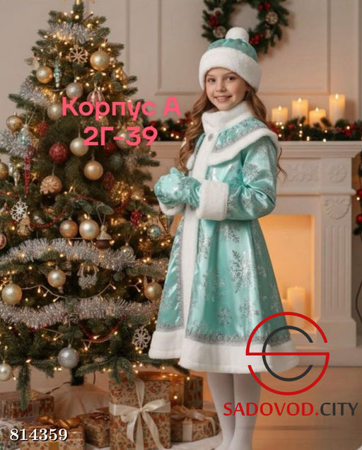 Карнавальный костюм Снегурочка снежинка - Bruno фото 3