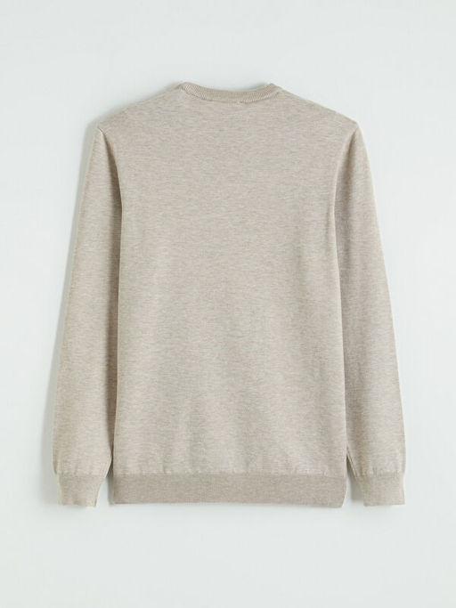 Bisiklet Yaka Erkek Triko Kazak