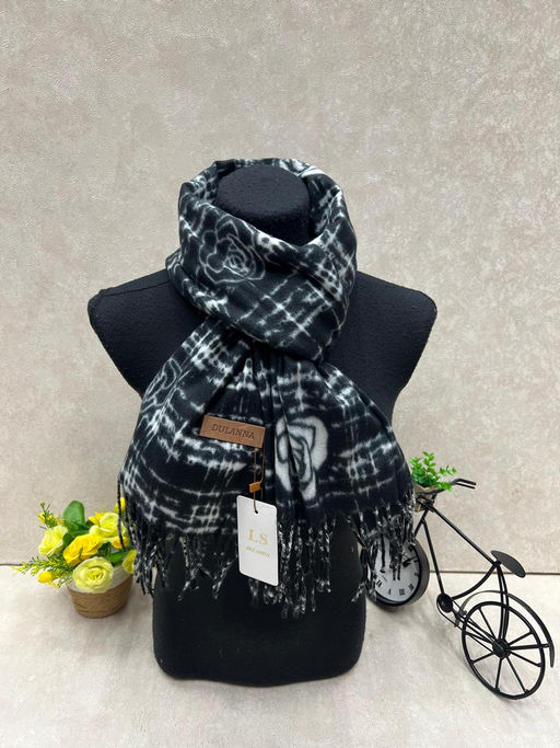 Мягкий палантин из кашемира мультицвет