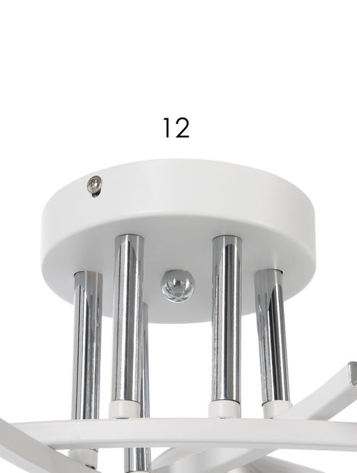 Люстра XA1682/6, 6×60 Вт, E27, белая