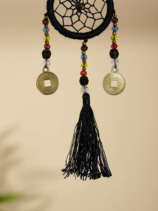 Брелок «Ловец снов», 4×15 см, чёрный