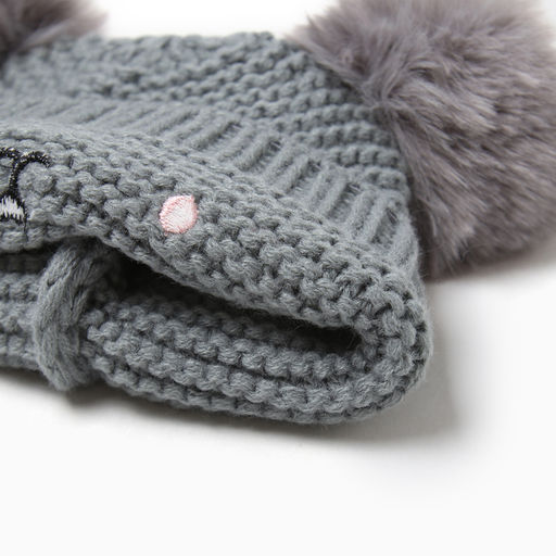 Шапка для малышей «Крошка Я», размер 48-50, серая