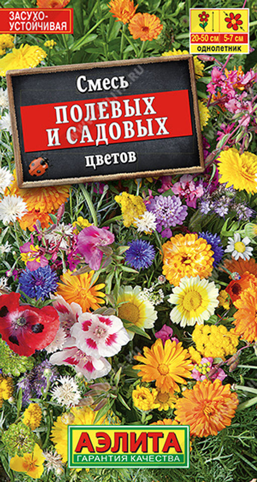 Смесь Полевых и садовых цветов (2029