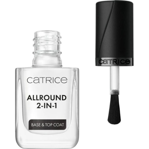 Базовое и топовое покрытие 2в1 Allround 2-in-1 Base & Top Coat - Catrice фото 2