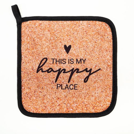 Набор кухонный «Пробка» варежка-прихватка 20×28 см, прихватка 17×17 см, 35% х/л,65% п/э