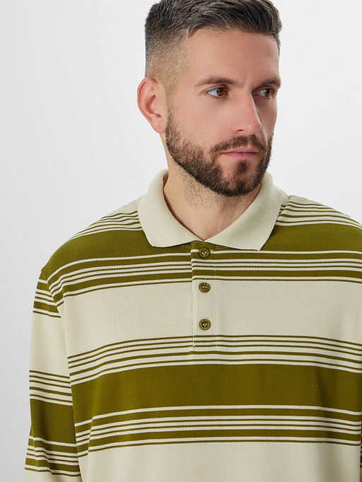 Поло мужское в полоску - Mark formelle фото 4