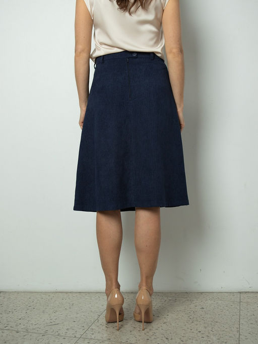 вельветовая юбка 1008-0771 - Трика фото 5