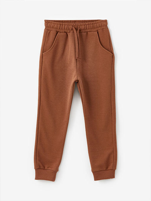 Bisiklet Yaka Bask?l? Erkek Bebek Sweatshirt ve E?ofman Alt 2li Tak?m - Waikiki фото 3