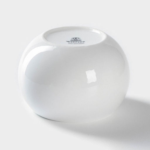 Сахарница с крышкой Wilmax Olivia, 540 мл, фарфор, белая