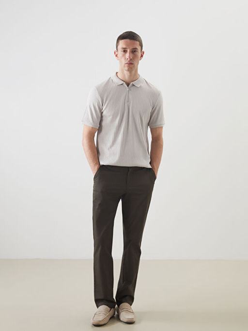 Polo Yaka Erkek Dokulu Ti??rt