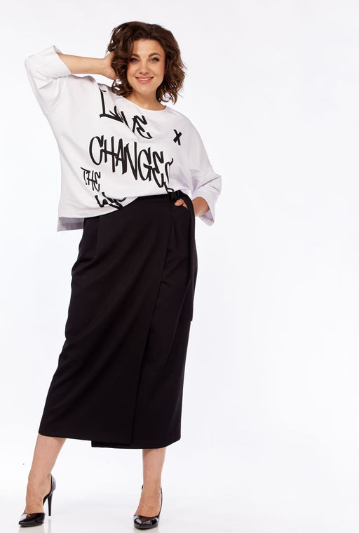 Костюм Michel Chic 1394 терракот, черный  фото 30