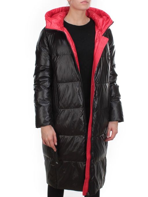 2239 BLACK Пальто женское зимнее AKIDSEFRS (200 гр. холлофайбера) - Fashion фото 6