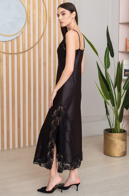 ADELINA 4175 Длинная элегантная сорочка Mia-Amore  фото 2