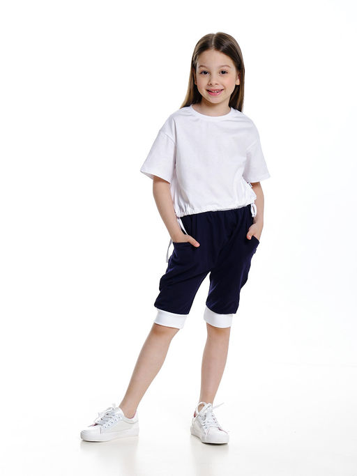 Бриджи UD 4174 т.синий - Mini maxi фото 3