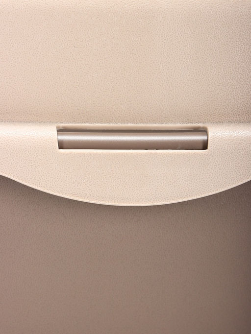 Лоток для кошек Фур-Мур 48×35.5 см с бортом + совок, Soft-touch, капучино