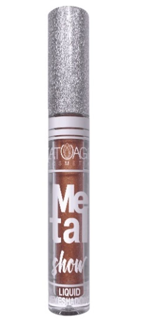 Latuage Тени для век жидкие "Metal show" №709 искрящаяся медь