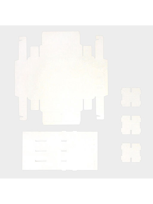 Цена за 5 шт. Коробка под 8 конфет и шоколад с ячейками Розовые цветы 18 х 18 х 4 см - Дарите счастье фото 8